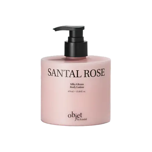 Kundal Objet Silky Gleam Body Lotion Santal Rose