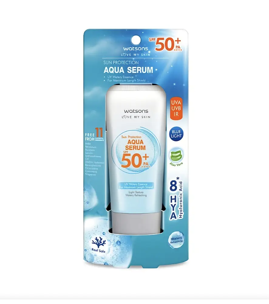 Watsons Sun Protection Aqua Serum SPF 50