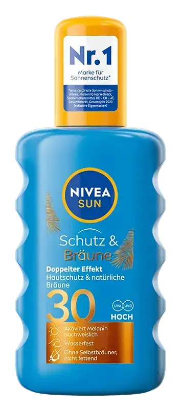 Nivea Schutz & Bräune Sonnenspray SPF 30 Germany