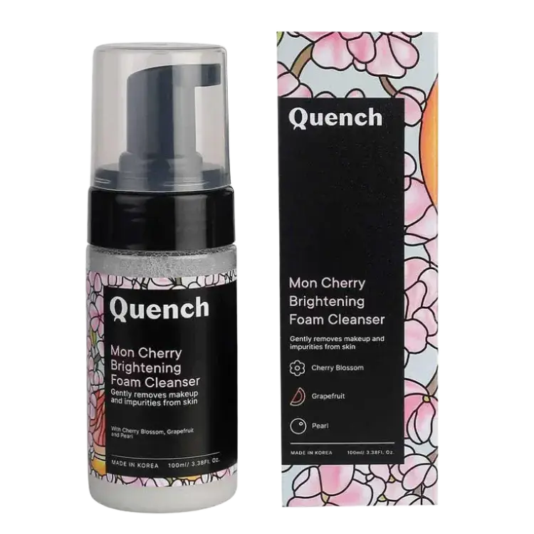 Quench Botanics Mon Cherry Brightening Foam Cleanser