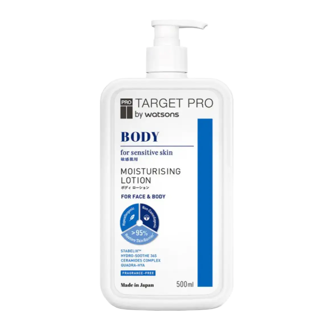 Target Pro By Watsons Body Moisturising Lotion