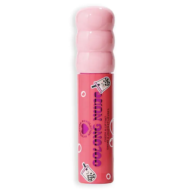 Revolution Beauty I Heart Revolution Bubble Tea Milky Blush + Lip Tint Oolong Nude