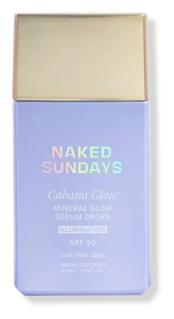 Naked Sundays Cabana Glow Mineral Glow Serum Drops SPF 50 Illuminating