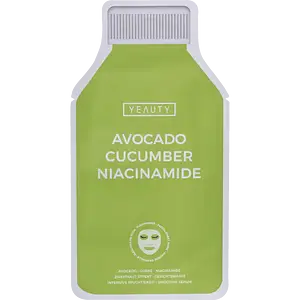 Yeauty Smoothie  Sheet Mask Avocado & Cucumber & Niacinamide