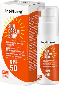 Inopharm Mineral Sun Cream Face SPF50