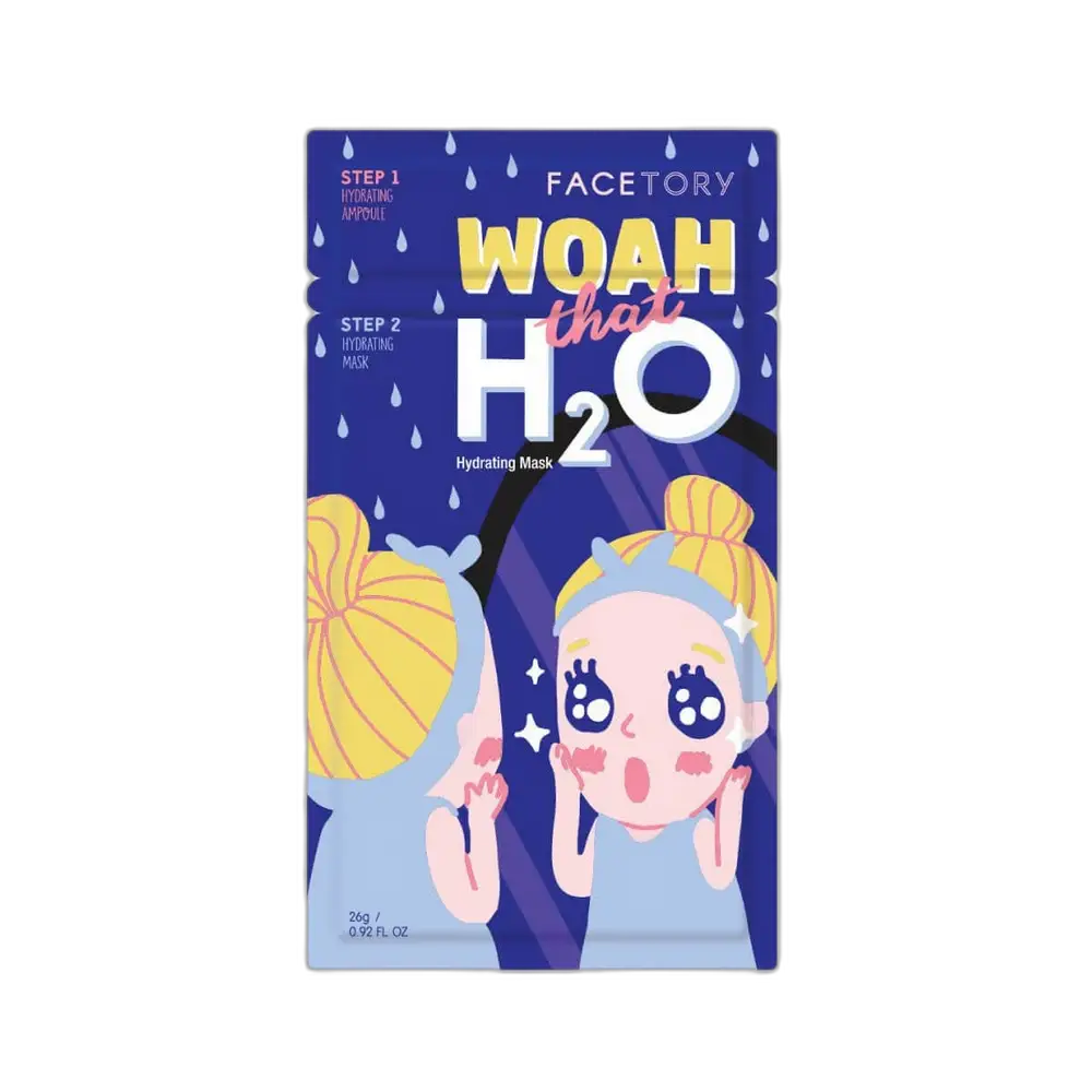 Facetory Woah That H2O 2-Step Sheet Mask