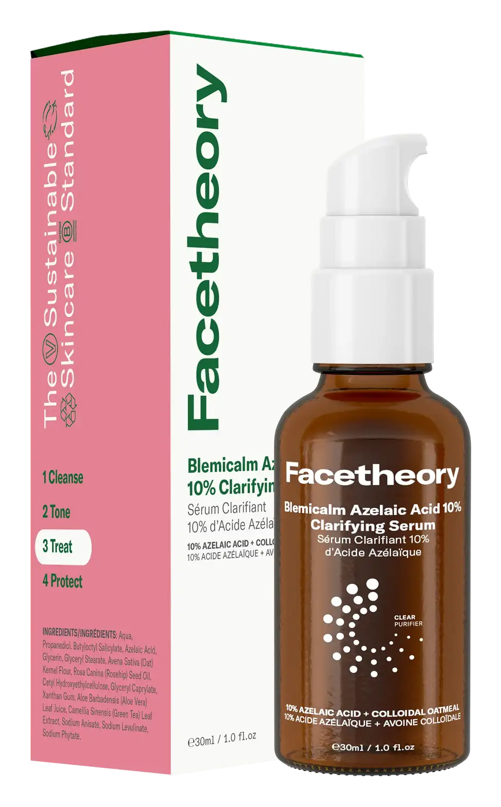 FaceTheory Blemicalm Azelaic Acid 10% Clarifying Serum