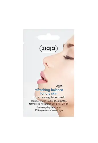 Ziaja Refreshing Balance Face Mask For Dry Skin