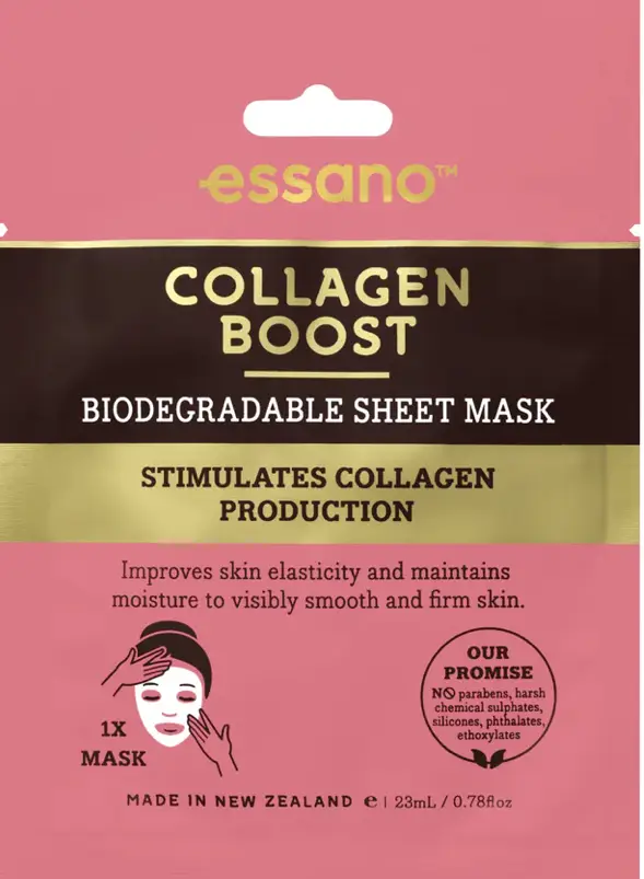 Essano Collagen Boost Biodegradable Sheet Mask