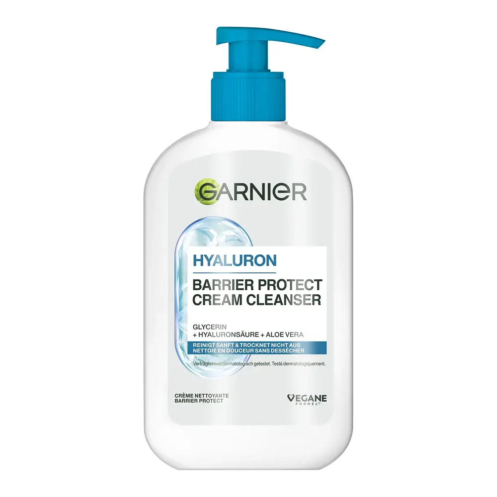 Garnier Hyaluron Barrier Protect Cream Cleanser