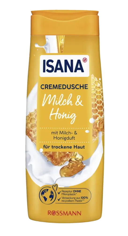 ISANA Milch & Honig Cremedusche