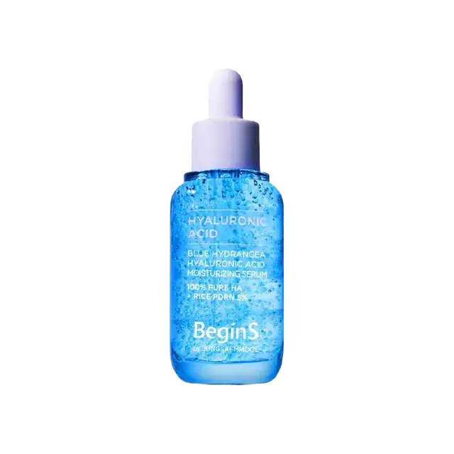 BeginS Blue Hydrangea Hyaluronic Acid Moisturizing Serum
