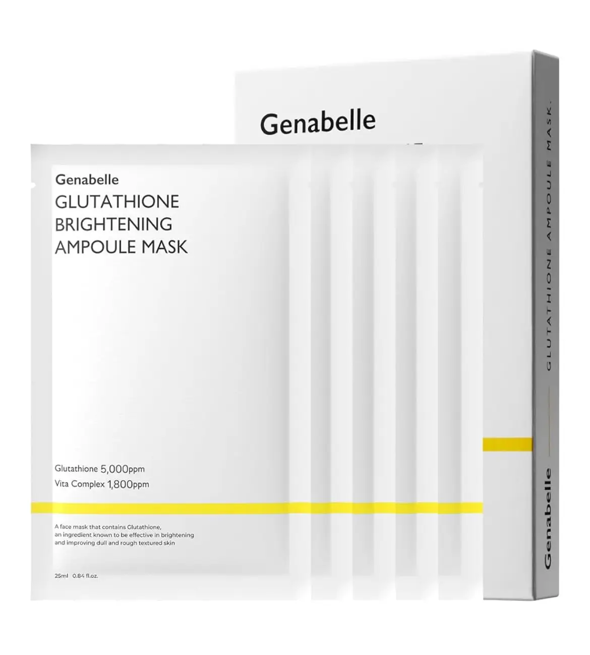Genabelle Glutathione Brightening Ampoule Mask