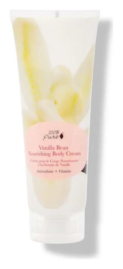 100% Pure Nourishing Body Cream Vanilla Bean