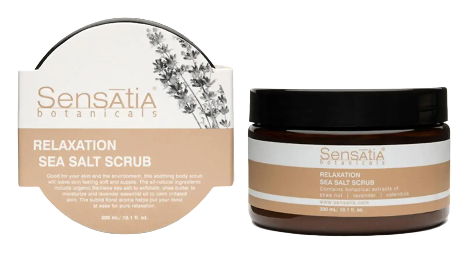 Sensatia Botanicals Relaxation Sea Salt Scrub