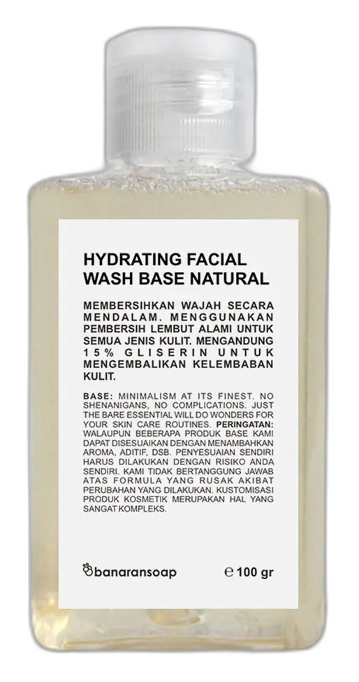 Banaransoap Hydrating Facial Wash Base Natural