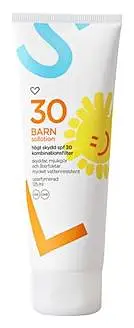 Hjärtats Sollotion Barn SPF30 Oparfymerad