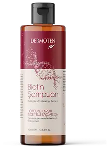 Dermoten Biotin Shampoo For Anti-Hair Loss