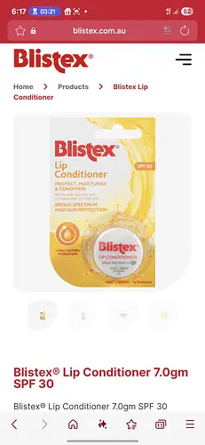 Blistex Lip Conditioner SPF 30