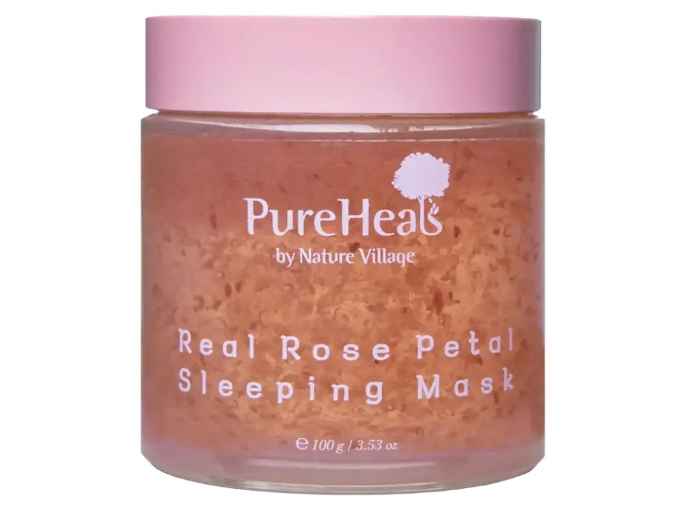 Pure Heals Real Rose Petal Sleeping Mask