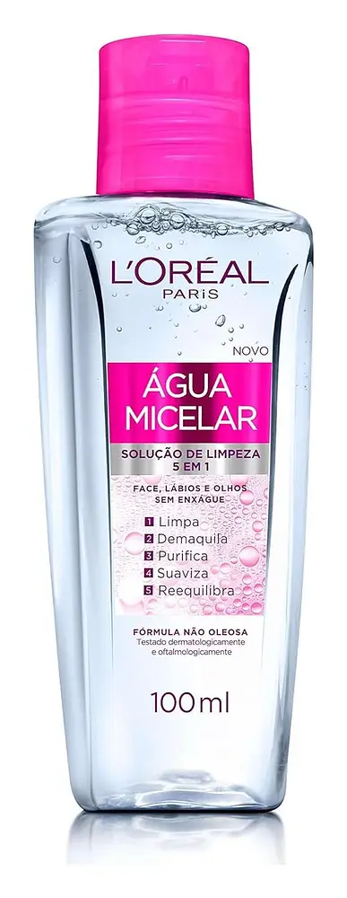 L'Oreal Água Micelar Solução De Limpeza 5 Em 1