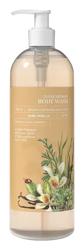Gunry Body Wash Classic Botanica Dark Vanilla