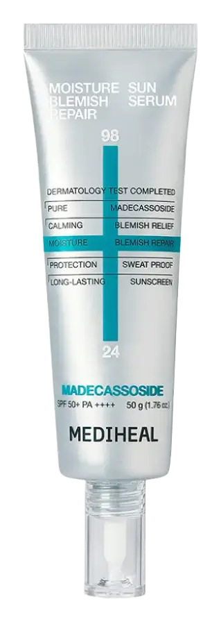 Mediheal Madecassoside Moisture Blemish Repair Sun Serum SPF 50+