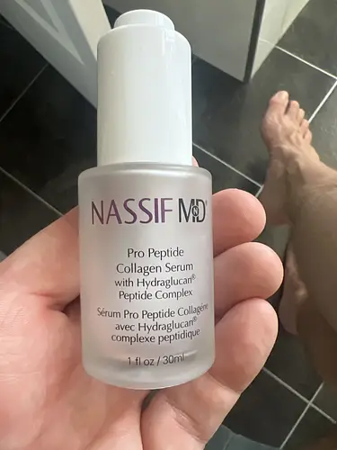Nassif MD Pro peptide collagen serum with hydraglucan peptide complex