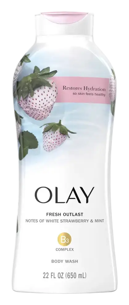 Olay Fresh Outlast Body Wash White Strawberry & Mint