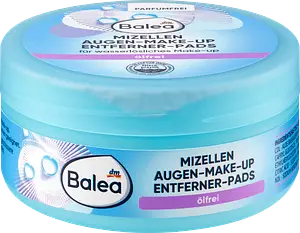 Balea Mizellen Augen-Make-Up Entferner-Pads Ölfrei