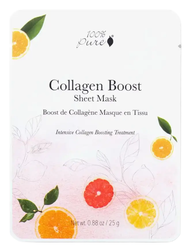 100% Pure Sheet Mask Collagen Boost