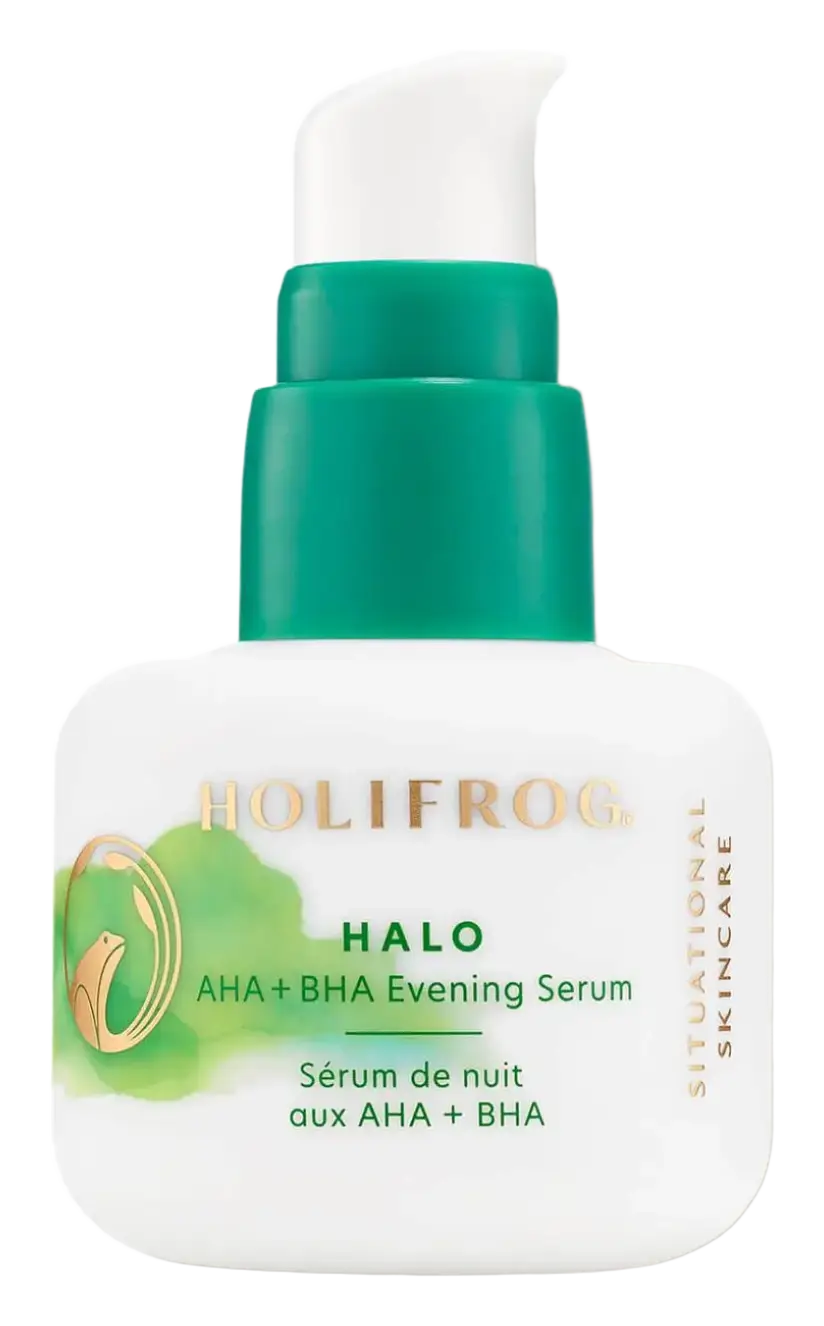 HoliFrog Halo AHA + BHA Evening Serum