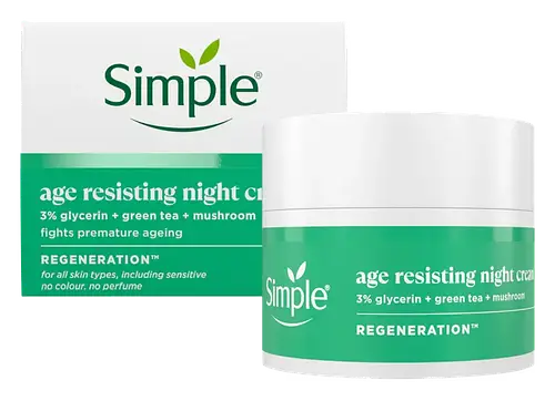 Simple Skincare Regeneration Age Resisting Night Cream UK