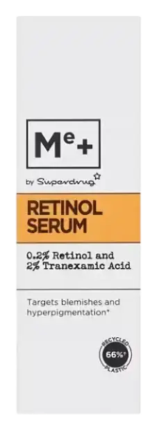Superdrug Me+ Retinol And Tranexamic Acid Serum