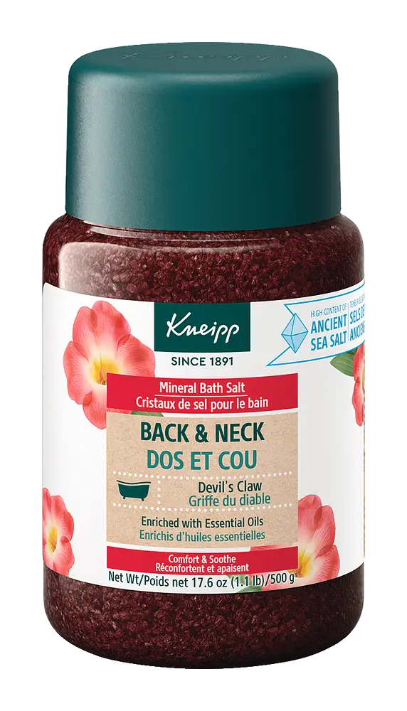 Kneipp Mineral Bath Salt Back & Neck Devil's Claw