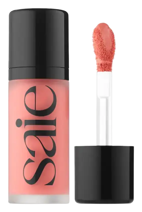 Saie Dew Blush Liquid Cheek Blush Poppy