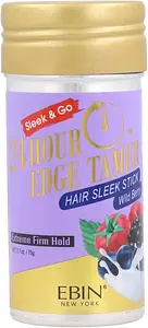 Ebin New York 24 Hour Edge Tamer Sleek Hair Wax Stick Wild Berry