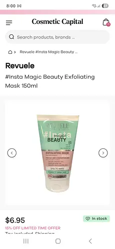 Revuele #Insta Magic Beauty Exfoliating Mask