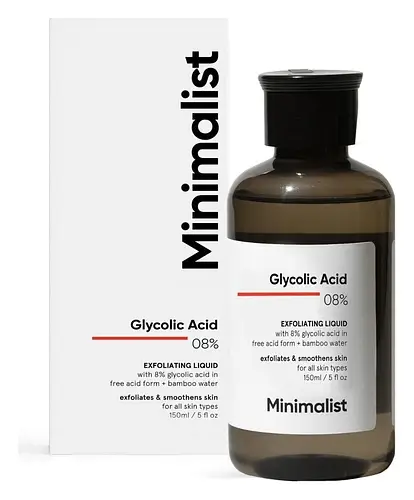 Minimalist Glycolic Acid 08% Exfoliating Liquid