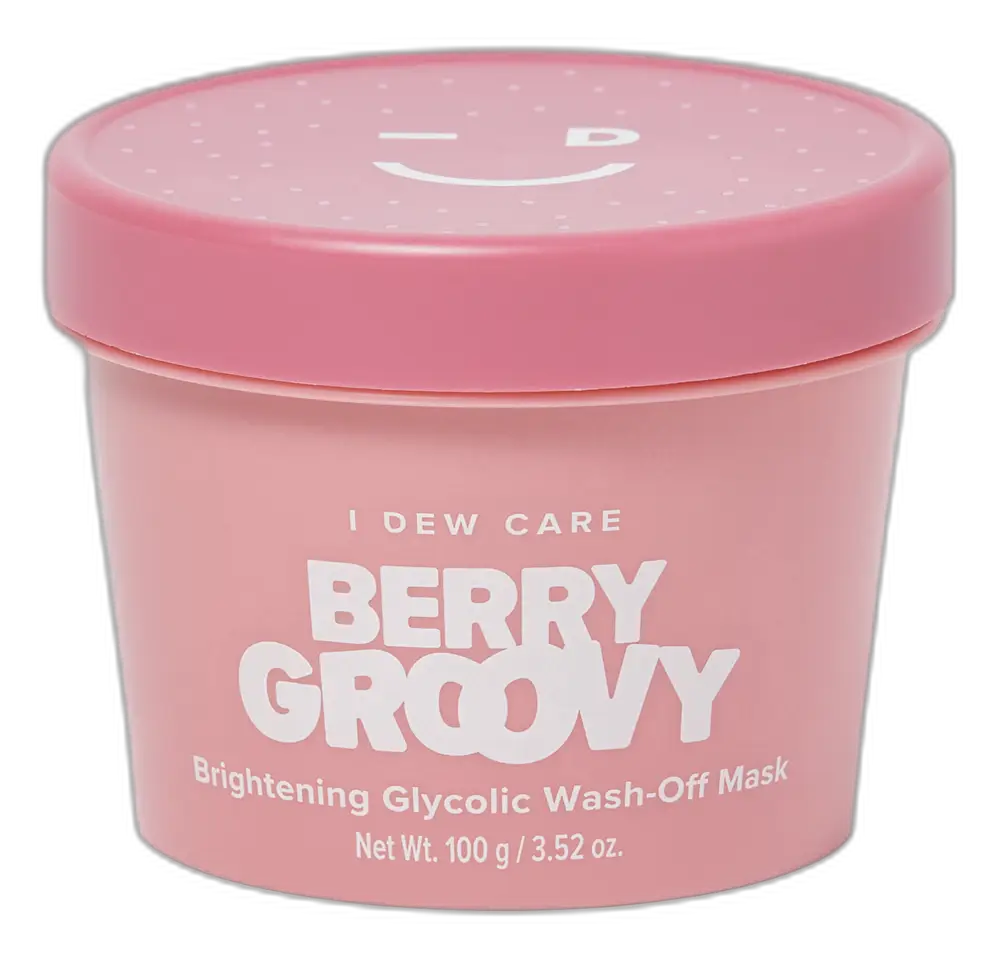 I Dew Care Berry Groovy Brightening Glycolic Wash-Off Mask