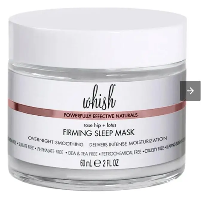 Whish Rose Hip + Lotus Firming Sleep Mask