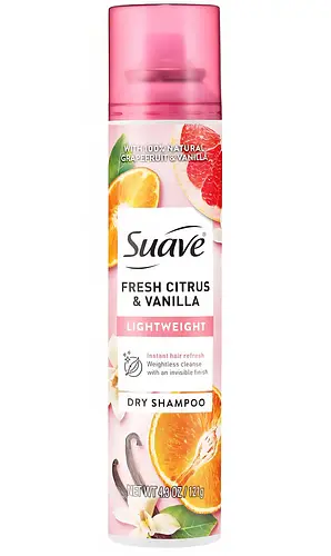Suave Fresh Citrus & Vanilla Lightweight Dry Shampoo