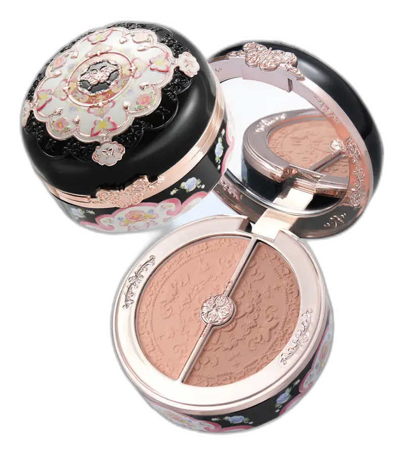Flower Knows Butterfly Cloud Collar Rouge Box Highlighting & Blush Duo Powder 05 Pearwood