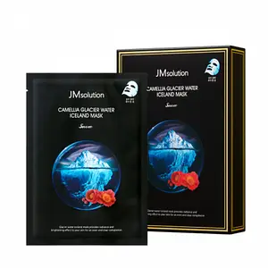 JMsolution Camellia Glacier Water Iceland Mask Snow