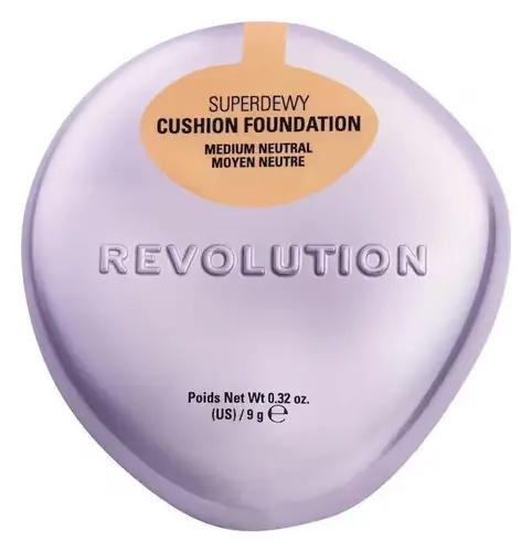 Revolution Beauty Superdewy Cushion Foundation Medium Neutral