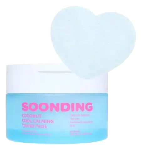 Soonding Coconut Cool Calming Toner Pads