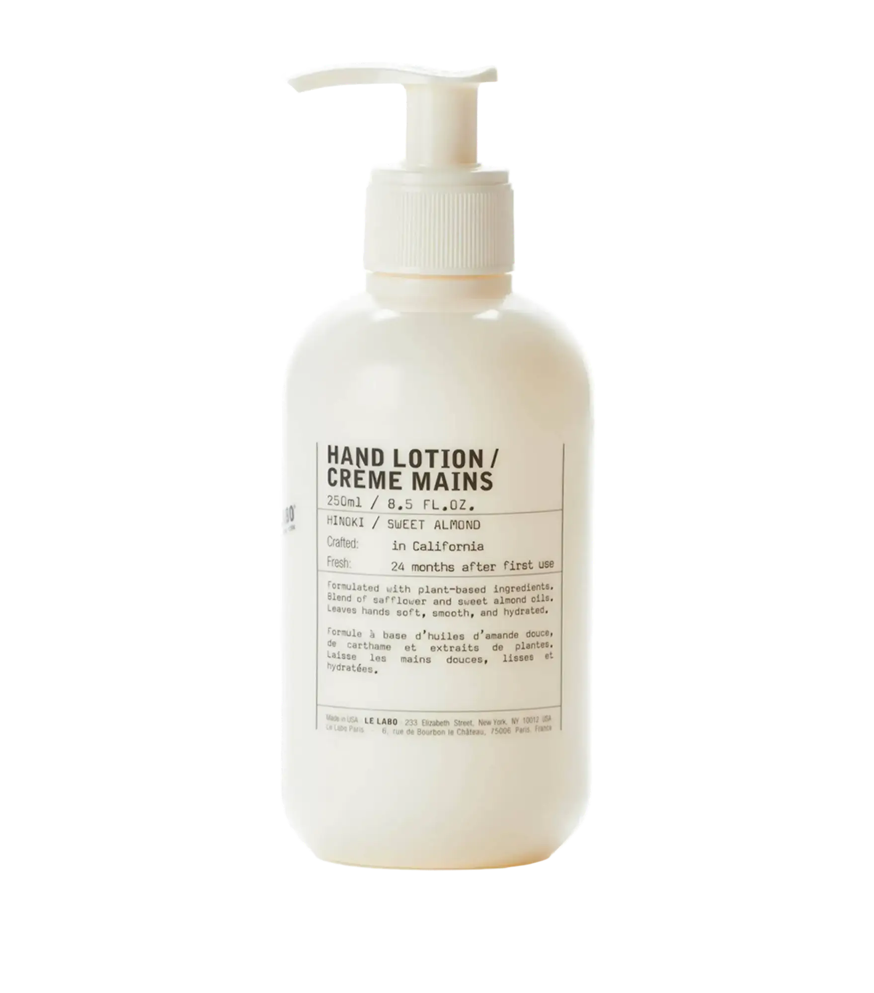 Le Labo Fragrances Hand Lotion Hinoki