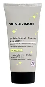 SkinDivision 2% Salicylic Acid + Charcoal Acne Cleanser