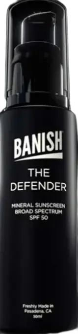 Banish The Defender Sunscreen SPF 50