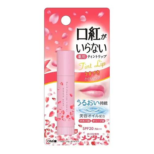 OMI Menturm Kuchibeniga Iranai Tint Lip SPF 20 PA++ Sakura Pink